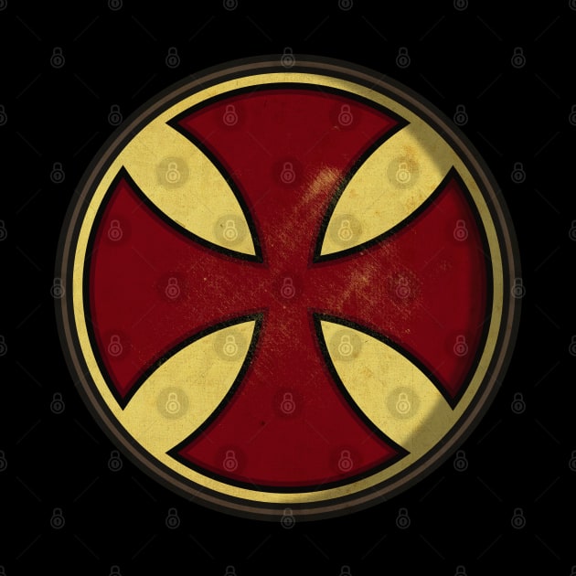 Templar Knight Shield by CTShirts