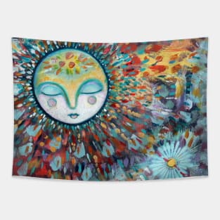 Flower Moon Tapestry