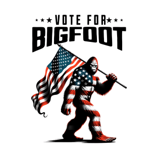 Vote For Bigfoot 2024 T-Shirt