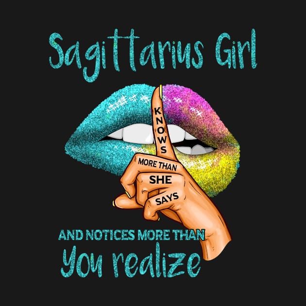 Sagittarius Girl Knows More Than She Says by BTTEES