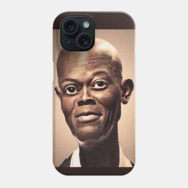 Samuel L. Jackson caricature Phone Case by Neiron_