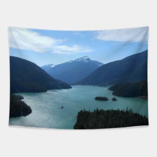 Diablo Lake Washington State Tapestry