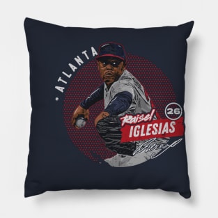 Raisel Iglesias Atlanta Dots Pillow