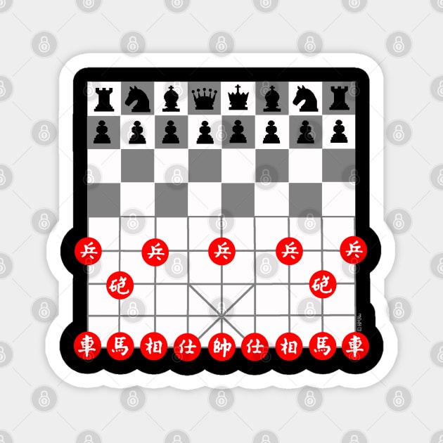 Chess game Magnet by NewSignCreation
