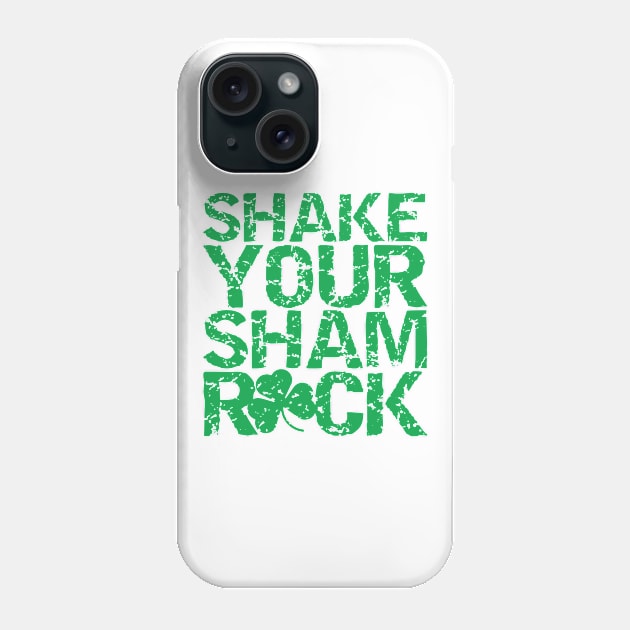 Shake Your Shamrock Phone Case by Yule