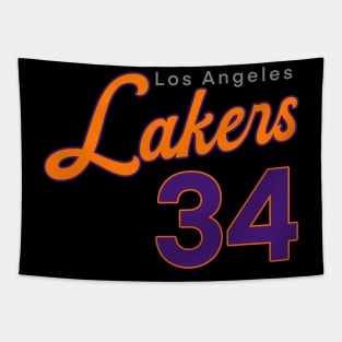 LAKERS 34 Tapestry