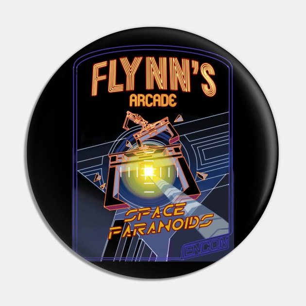 Flynn's Arcade - Home of Space Paranoids Pin by DistractedGeek