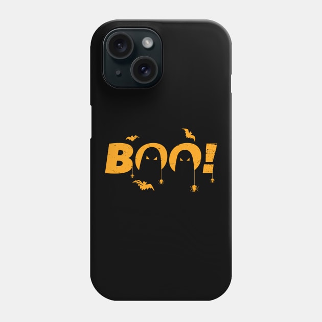 Halloween Boo Phone Case by Abderrahmaneelh