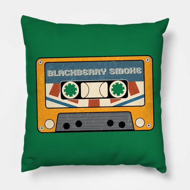 vintage Blackberry Smoke Pillow by bardo_bardon