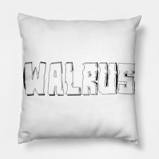 Walrus Pillow