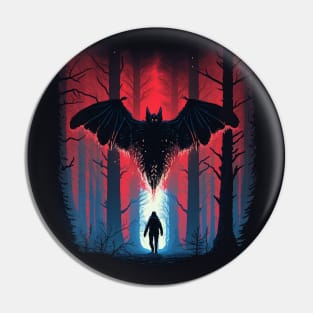 Mothman on the Prowl Pin