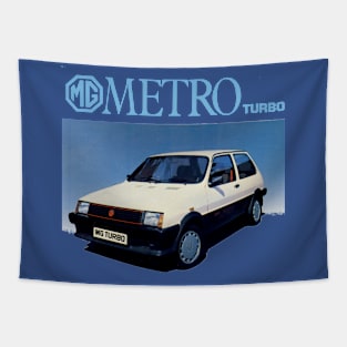 MG METRO TURBO - advert Tapestry