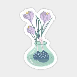 Crocuses Magnet