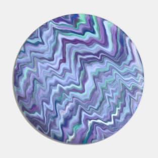 Abstract cosmic wave texture Pin