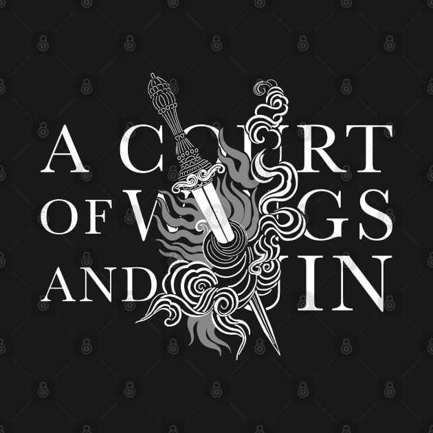 A Court of Wings and Ruin ACOTAR Book Series Fantasy Faerie by thenewkidprints