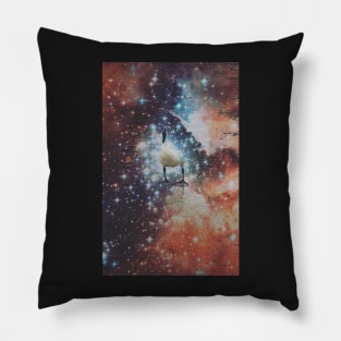 Galaxy duck pattern for astronaut duck lovers Pillow