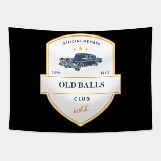 Old Balls Club Tapestry