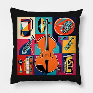 Warhol in concert Pillow