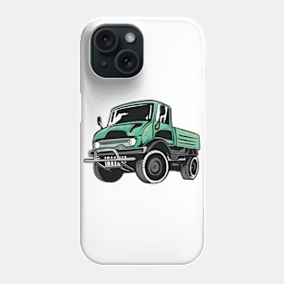 Cool Big Green truck Phone Case