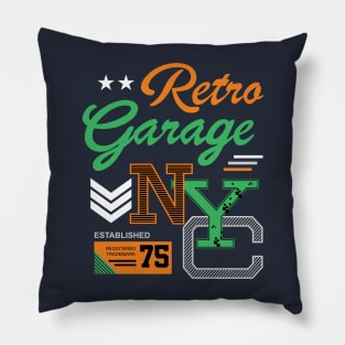 Retro NYC Pillow