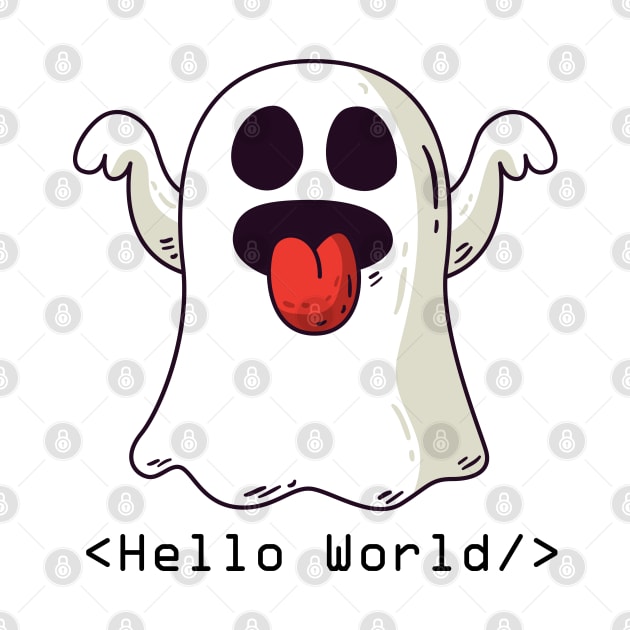 Ghost Funny Halloween Costume For Programmer, Coder Funny Halloween costume by heidiki.png