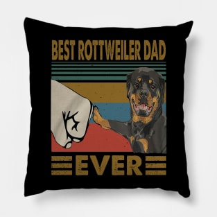 Rottweiler Dad Pillow