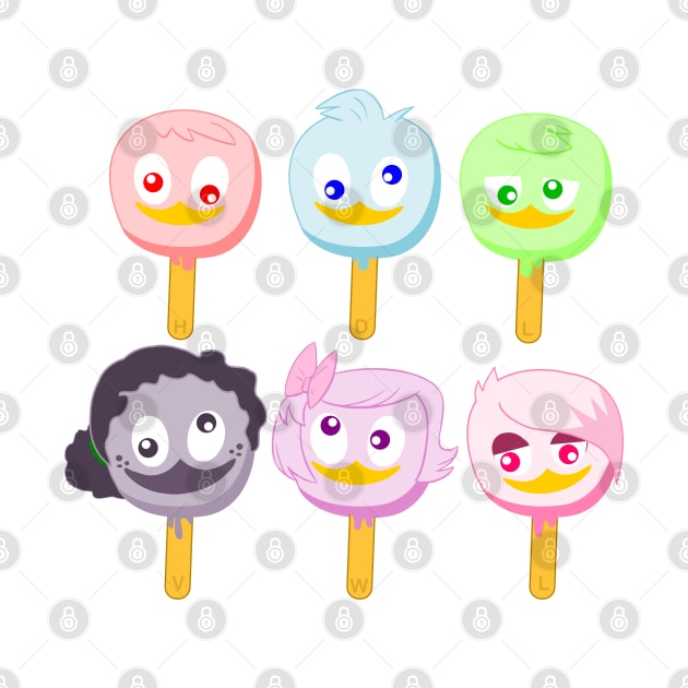 DuckTales kids ice cream by CoreyUnlimited