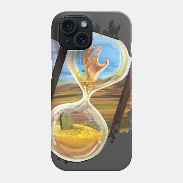 Out Of Time Phone Case by adamzworld