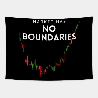 Market Has No Boundaries (light) Tapestry