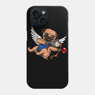 Pug Dog Cupid Phone Case