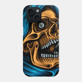 Death In Blue Phone Case