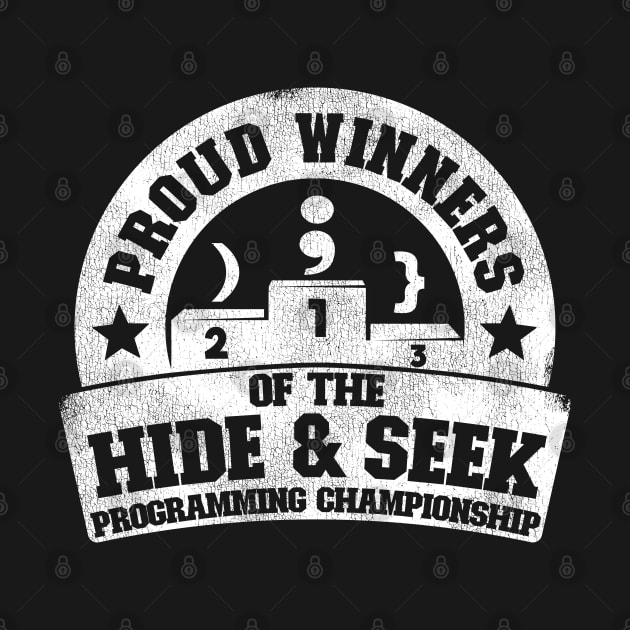 Winners Hide & Seek Programming Championship Gift by Kuehni