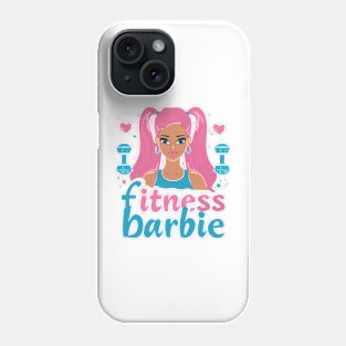 Fitness Barbie Vintage T-shirt 08 Phone Case