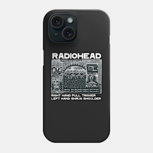 The Bends Computer In Rainbows Pablo A Moon-Radio Pool Amnesic Phone Case