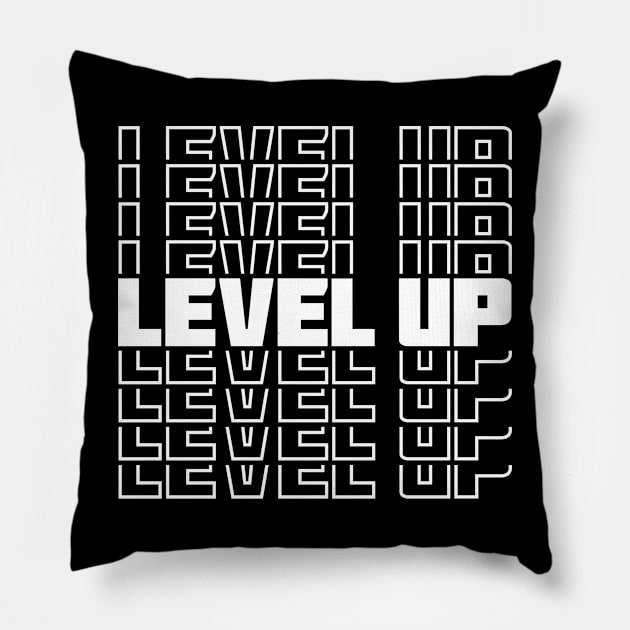 Level Up Gaming Pillow by Schimmi