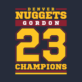 Denver Basketball Gordon Champions 2023 T-Shirt