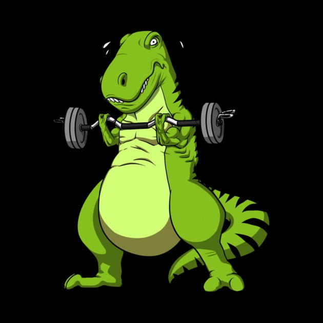 Fitness T-Rex Dinosaur by zaymen.bouragba