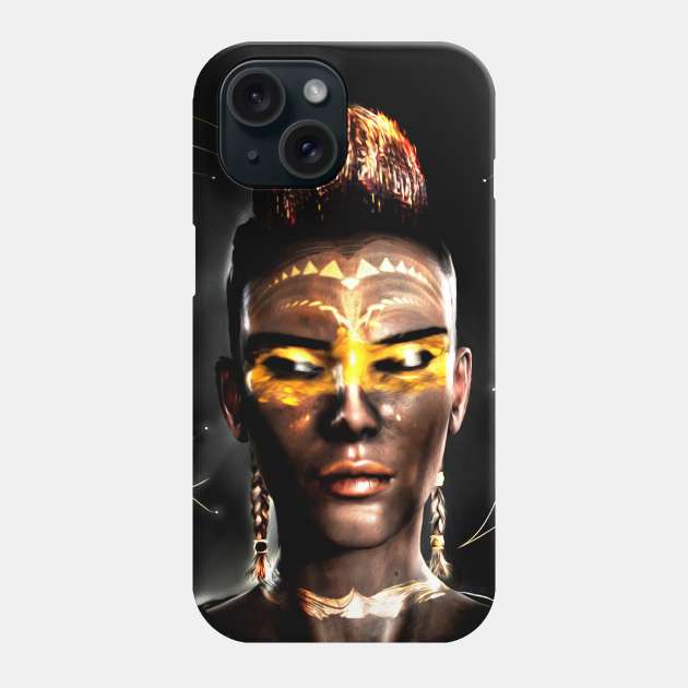 Queen Asantewaa Phone Case by WarriorQueens