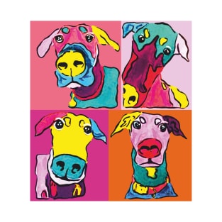 Doberman Funny faces T-Shirt