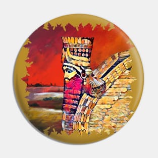 Art of Lamassu Pin