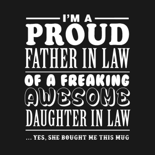 Father in law, daughter in law T-Shirt