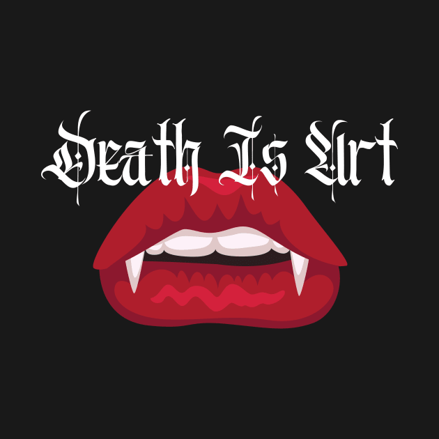 Vampire Kiss by Death Is Art