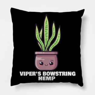 Viper's Bowstring Hemp Pillow