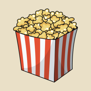 Popcorn cartoon illustration T-Shirt