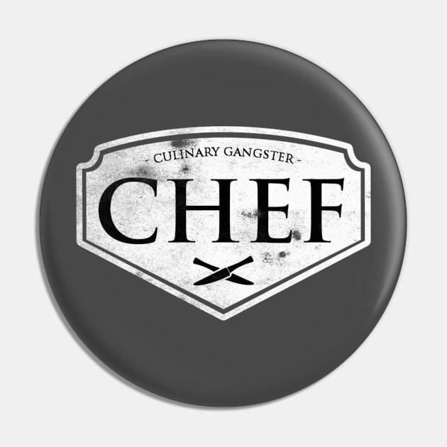 Culinary Gangster Chef Pin by rumsport