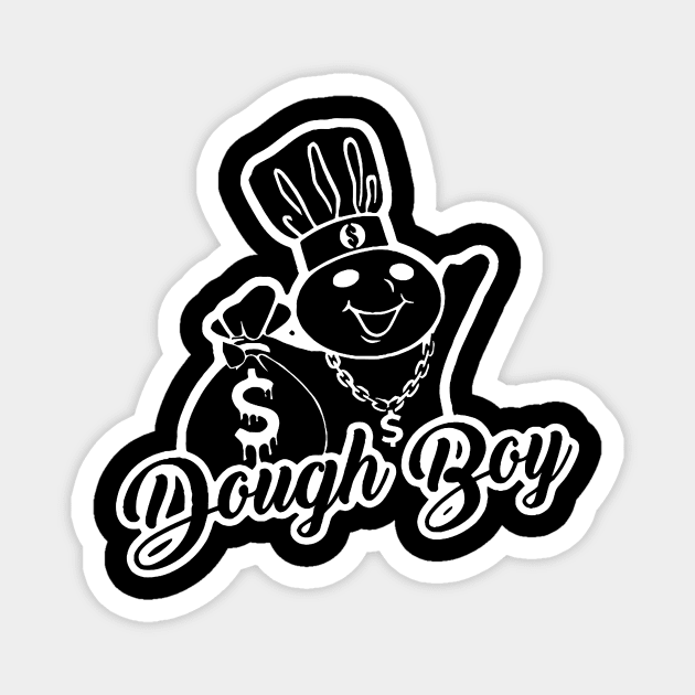 Funny Dough Boy Magnet by Berujung Harmony