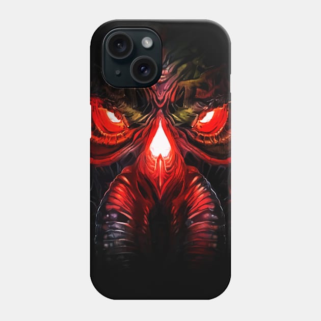 The Great Monster Phone Case by hustlart