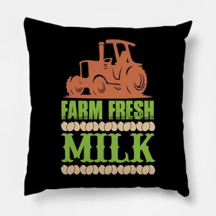 Farm Fresh Milk T Shirt For Women Men Pillow
