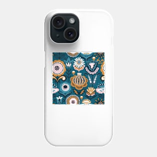 Floral Folk Pattern Phone Case