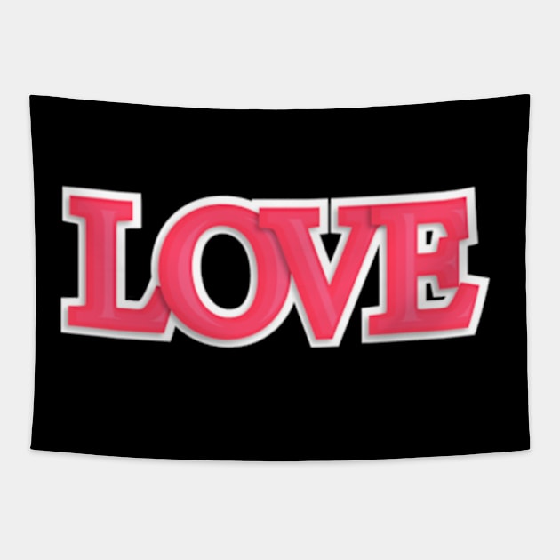 Love Art Tapestry by Shop Ovov